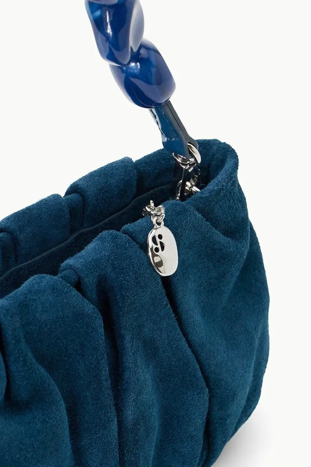 Women STAUD Clutches BEAN BAG INK BLUE