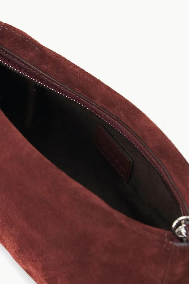 Women STAUD Crossbody VIVI CROSSBODY BAG MAHOGANY SUEDE Women STAUD Crossbody VIVI CROSSBODY BAG MAHOGANY SUEDE