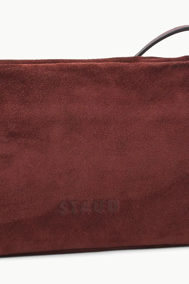 Women STAUD Crossbody VIVI CROSSBODY BAG MAHOGANY SUEDE Women STAUD Crossbody VIVI CROSSBODY BAG MAHOGANY SUEDE