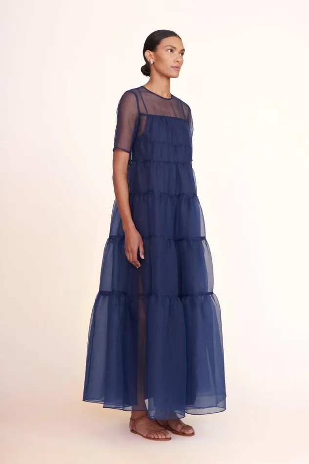 Women STAUD Dresses HYACINTH DRESS NAVY