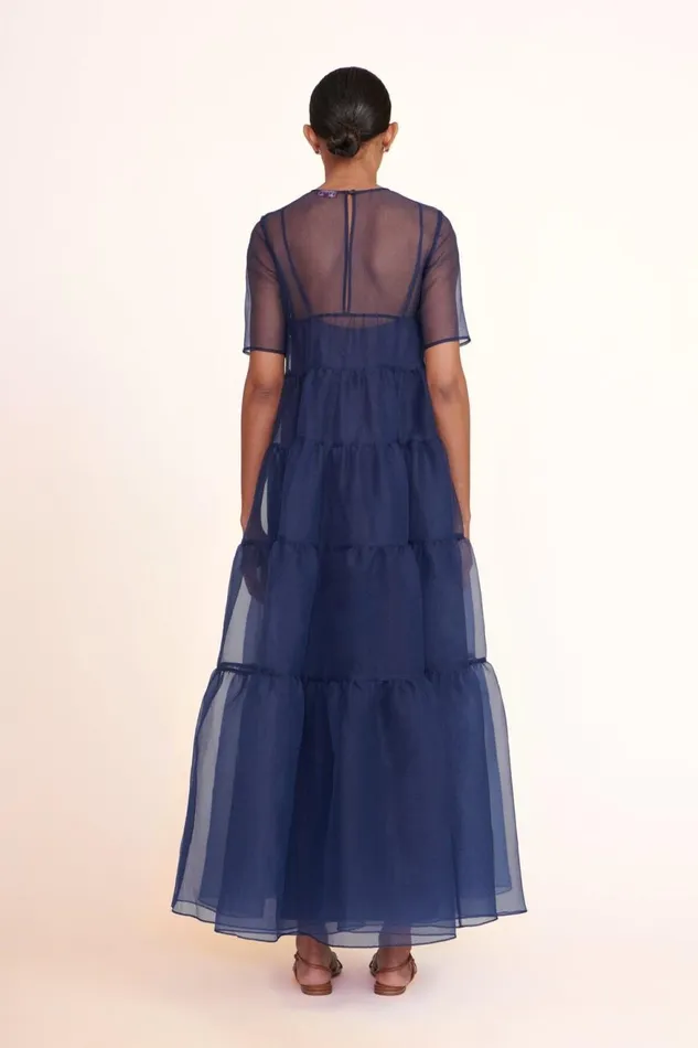 Women STAUD Dresses HYACINTH DRESS NAVY