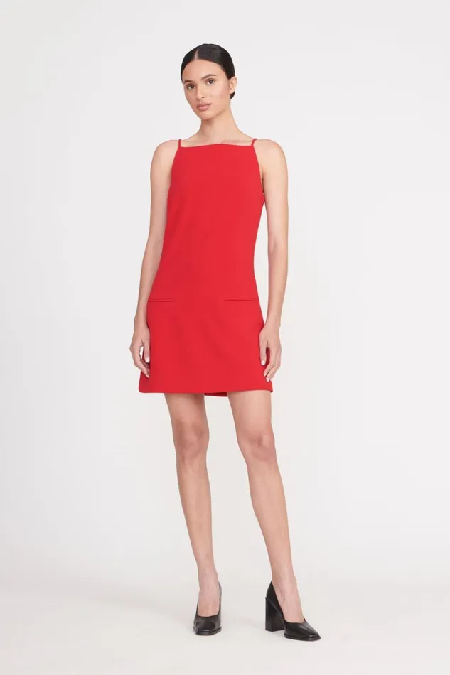 Women STAUD Dresses RHYTHM DRESS RUBY