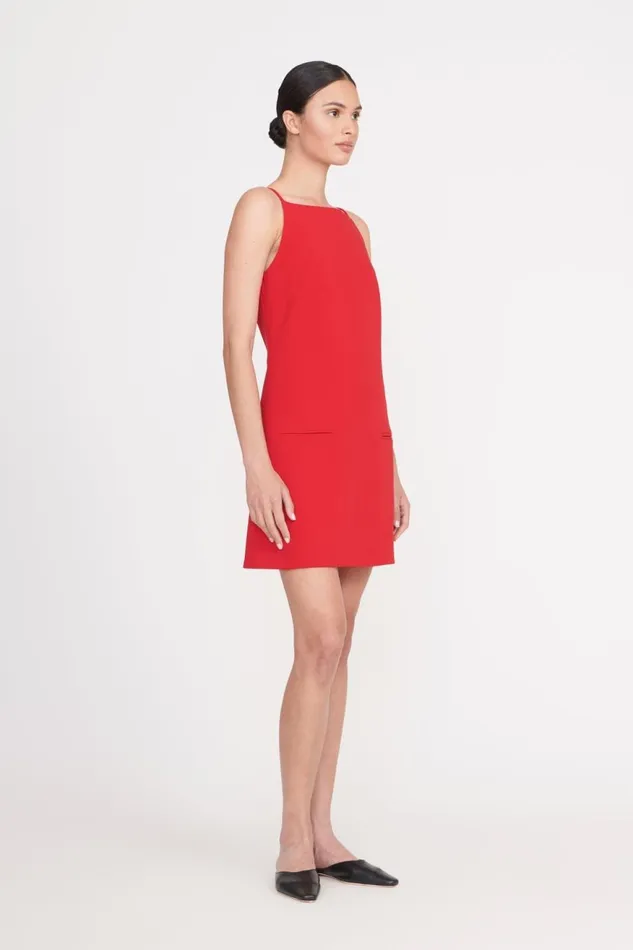 Women STAUD Dresses RHYTHM DRESS RUBY Women STAUD Dresses RHYTHM DRESS RUBY