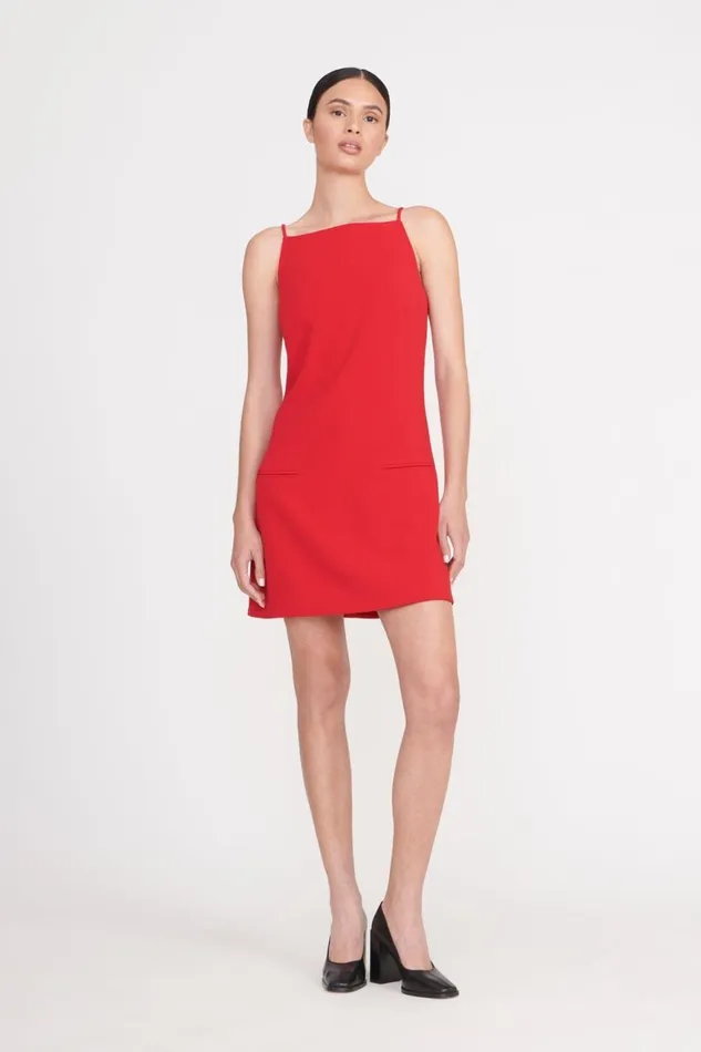 Women STAUD Dresses RHYTHM DRESS RUBY Women STAUD Dresses RHYTHM DRESS RUBY