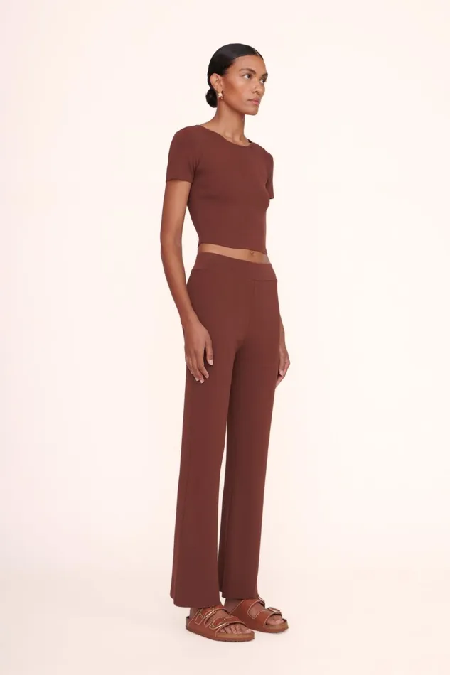 Women STAUD Knits ILA TOP BARK Women STAUD Knits ILA TOP BARK