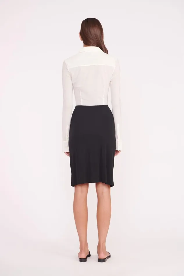 Women STAUD Occasion Dresses BRENDAN DRESS WHITE BLACK Women STAUD Occasion Dresses BRENDAN DRESS WHITE BLACK