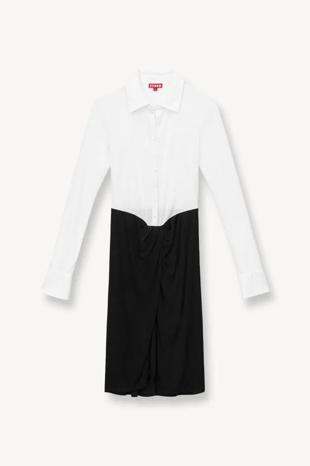 Women STAUD Occasion Dresses BRENDAN DRESS WHITE BLACK Women STAUD Occasion Dresses BRENDAN DRESS WHITE BLACK