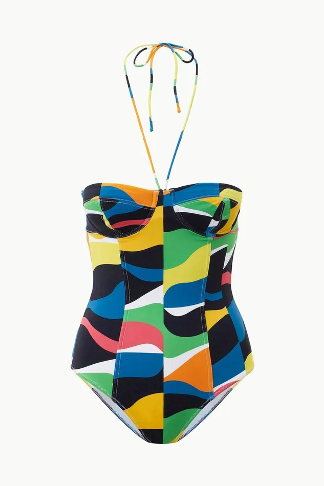 Women STAUD One Pieces HARPER ONE PIECE MARBLE WAVE Women STAUD One Pieces HARPER ONE PIECE MARBLE WAVE