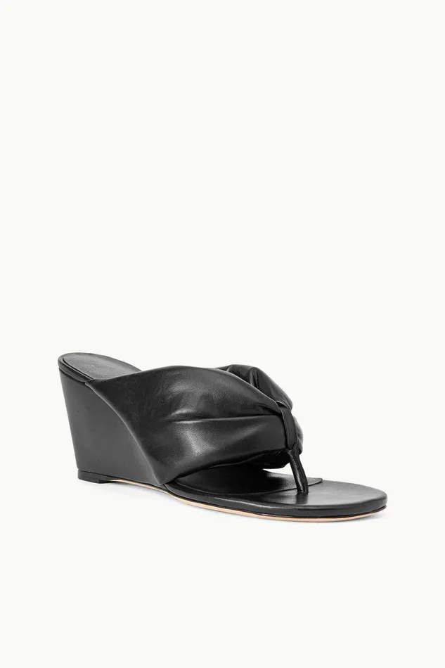 Women STAUD Platforms and Wedges DAHLIA WEDGE BLACK Women STAUD Platforms and Wedges DAHLIA WEDGE BLACK