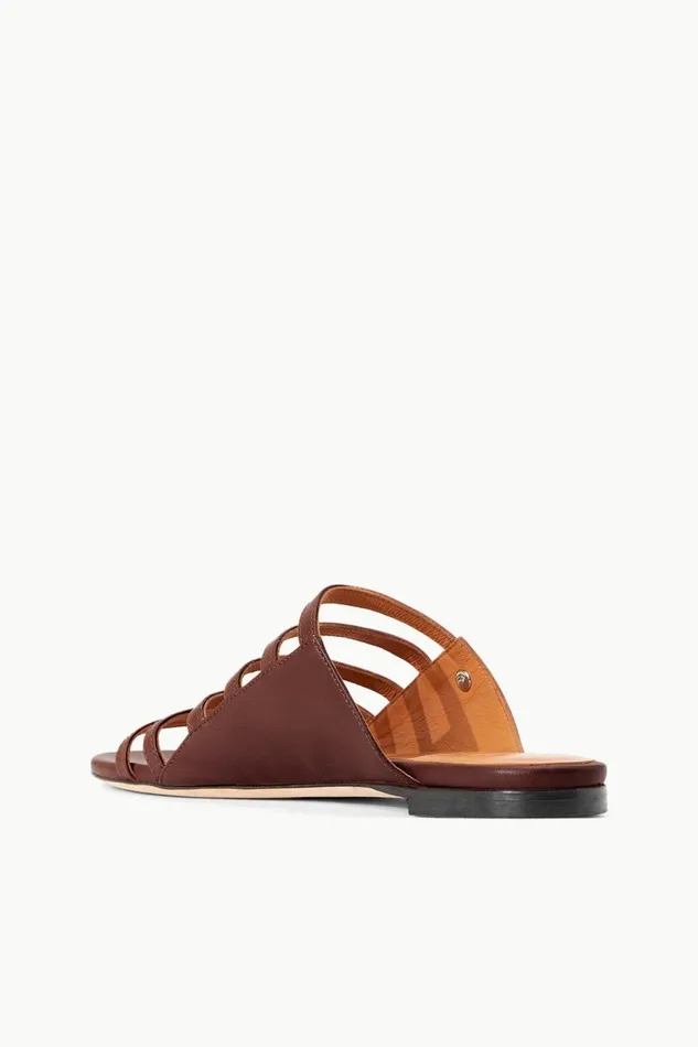 Women STAUD Sandals EMMA SANDAL MAHOGANY
