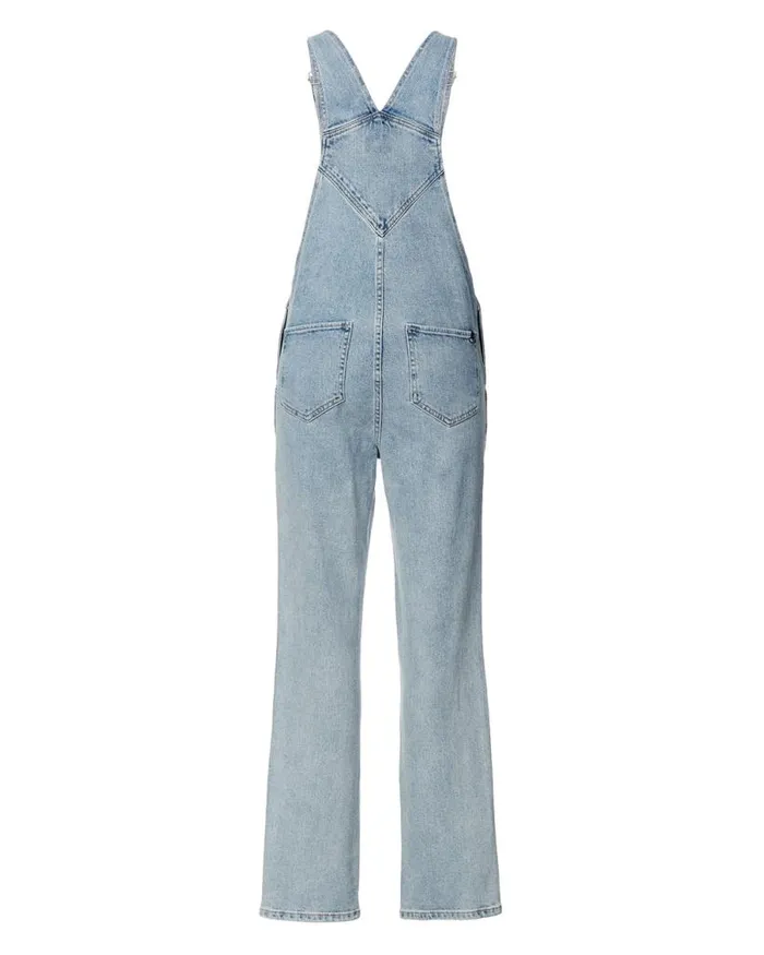 Women StraightLeg Hailey Overalls Indigo Buffalo David Bitton Dresses and Jumpsuits