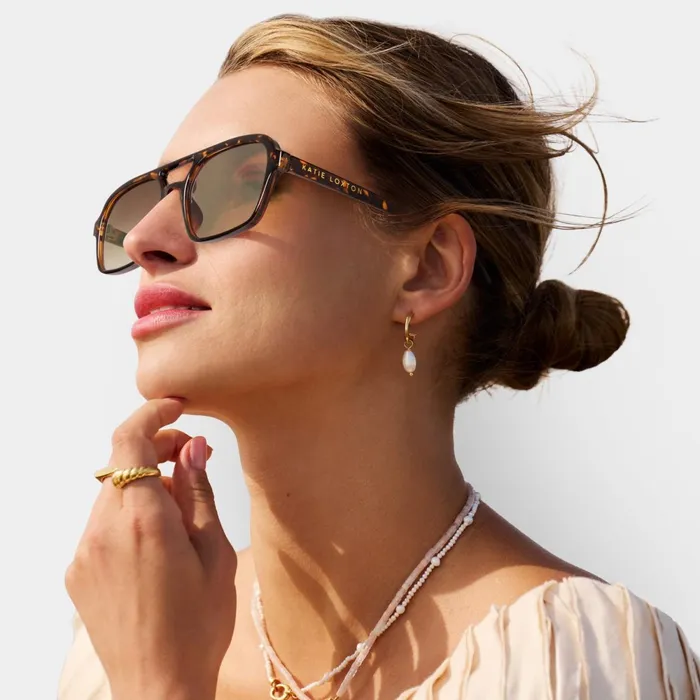 Women Sunglasses and Cases Katie Loxton Ibiza Tortoiseshell Sunglasses