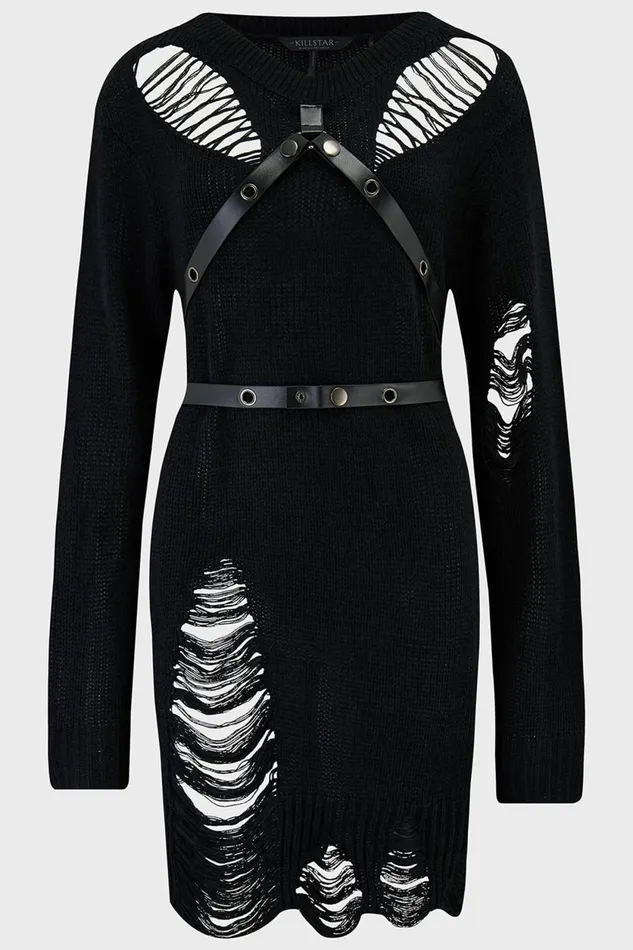 Women Sweaters Killstar Lunar Grit Sweater