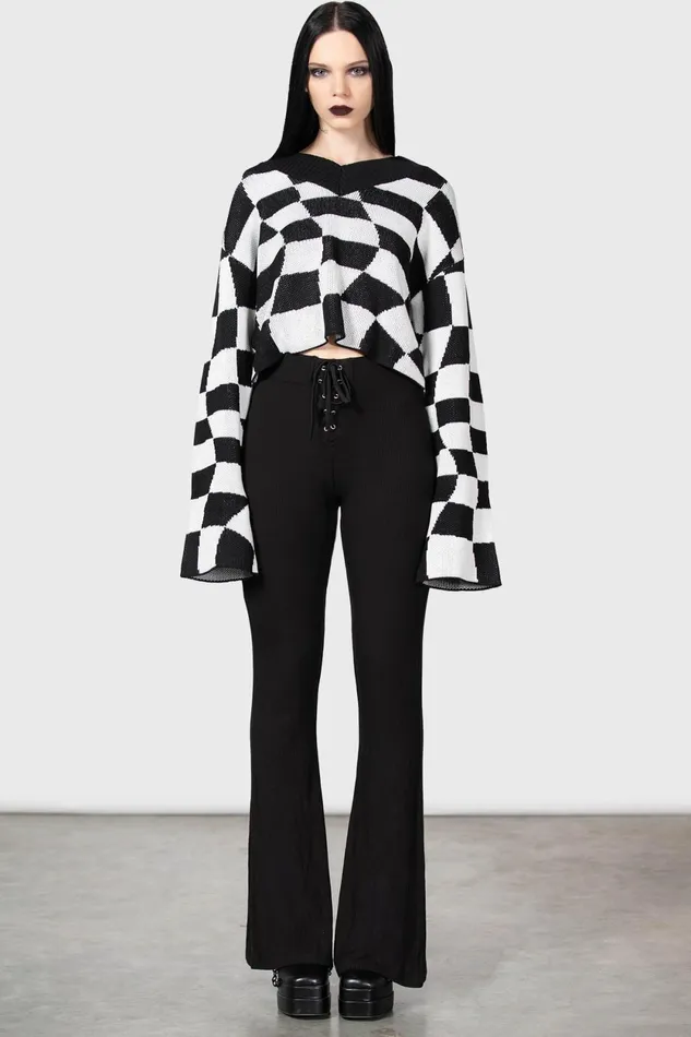 Women Sweaters Killstar Wicked Games Sweater