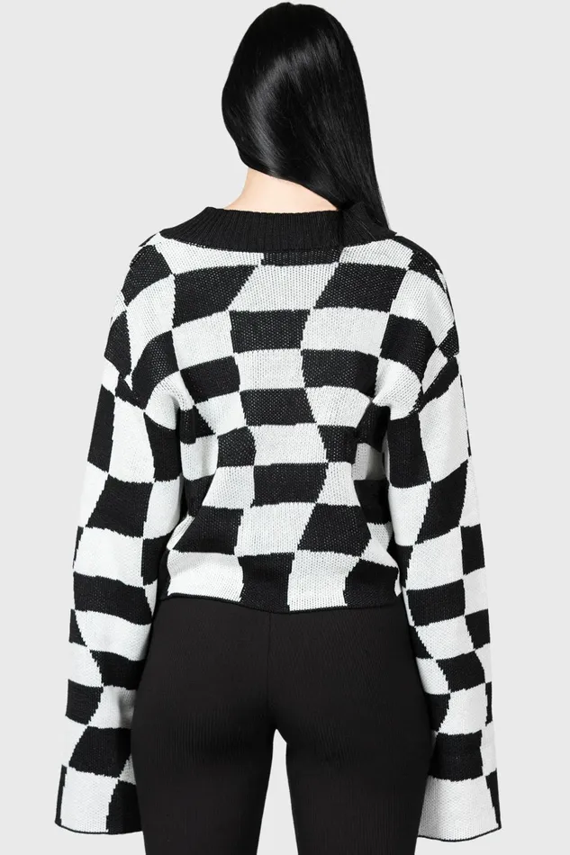 Women Sweaters Killstar Wicked Games Sweater