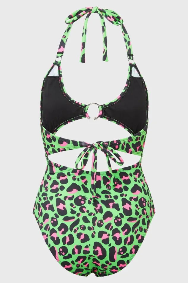 Women Swim Killstar Animal Swimsuit