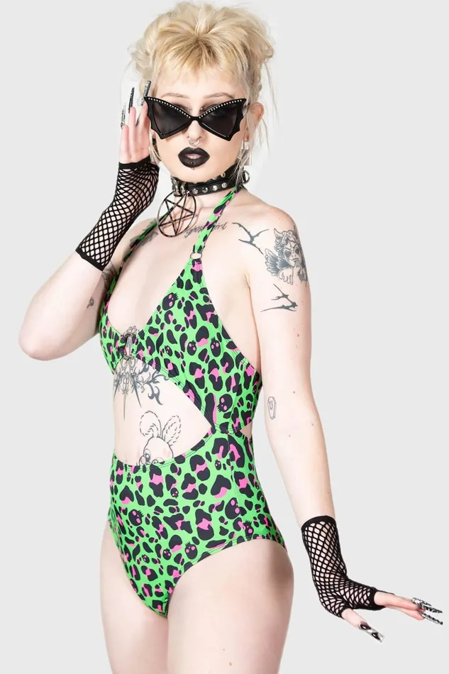 Women Swim Killstar Animal Swimsuit