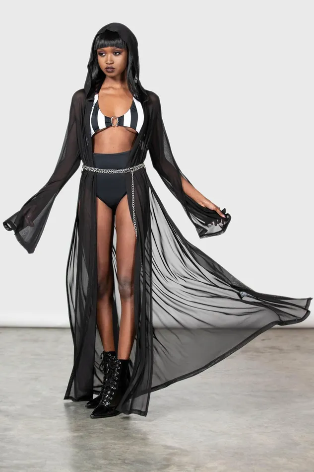 Women Swim Killstar Mabel039s Mayhem Mesh Cover Up