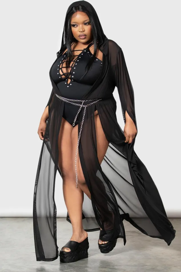 Women Swim Killstar Mabel039s Mayhem Mesh Cover Up