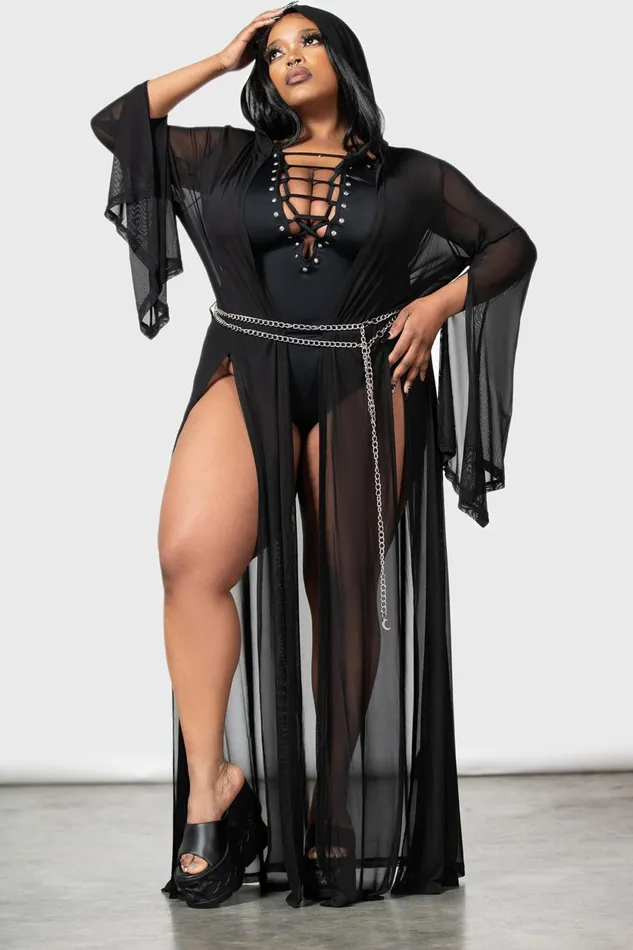 Women Swim Killstar Mabel039s Mayhem Mesh Cover Up