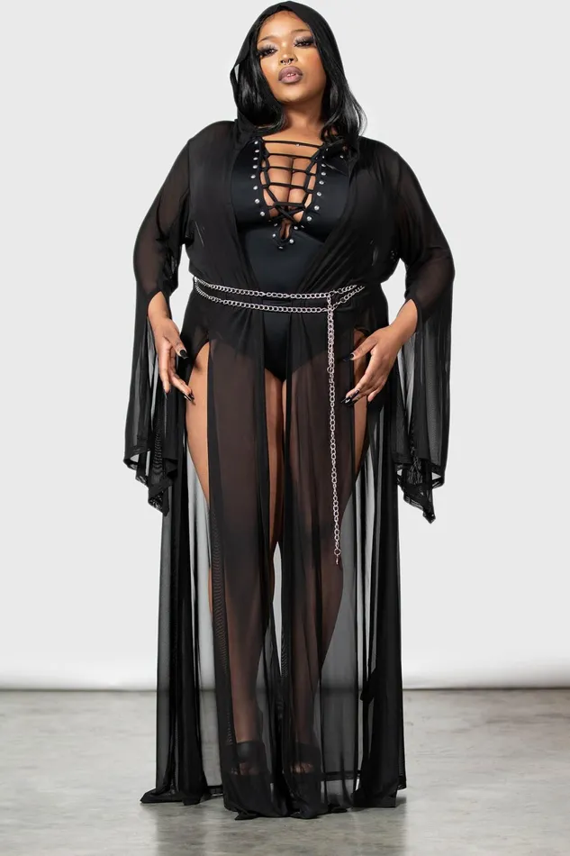 Women Swim Killstar Mabel039s Mayhem Mesh Cover Up