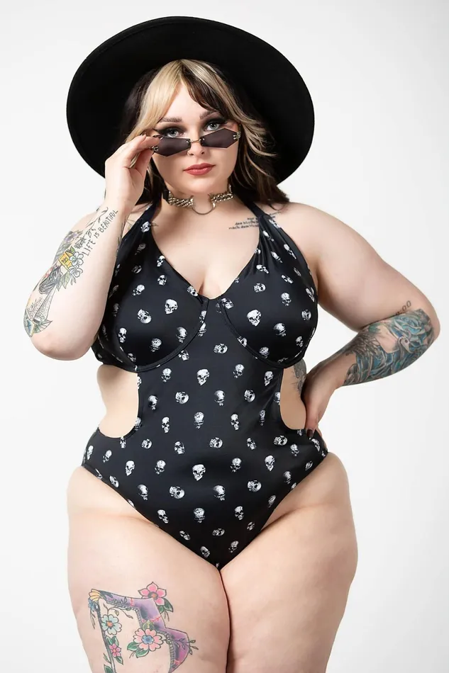 Women Swim Killstar Rebel Fate Swimsuit