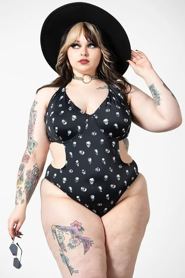 Women Swim Killstar Rebel Fate Swimsuit