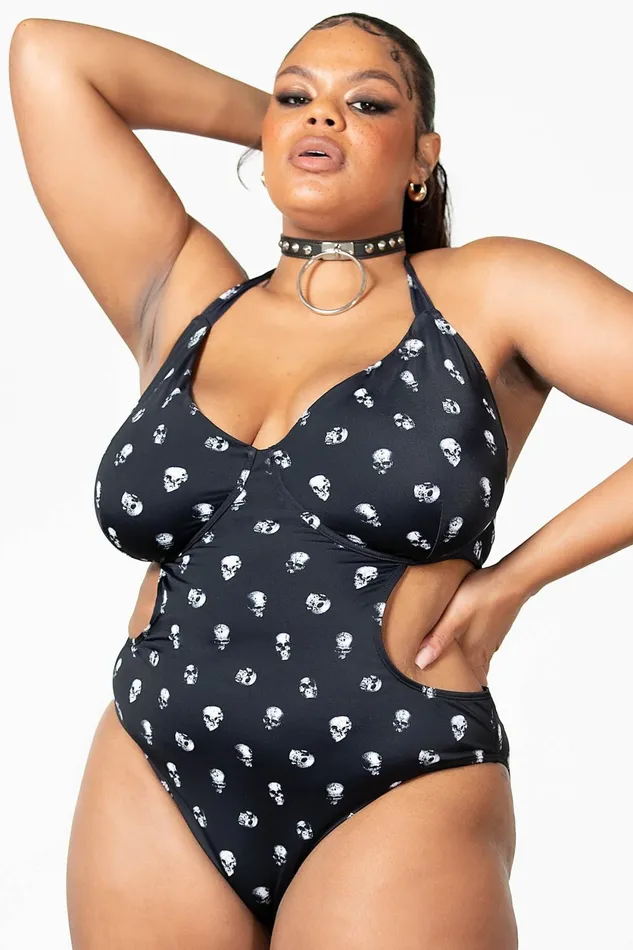Women Swim Killstar Rebel Fate Swimsuit
