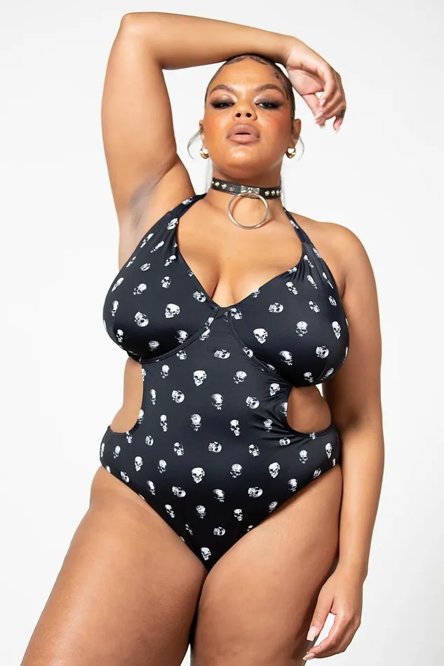 Women Swim Killstar Rebel Fate Swimsuit