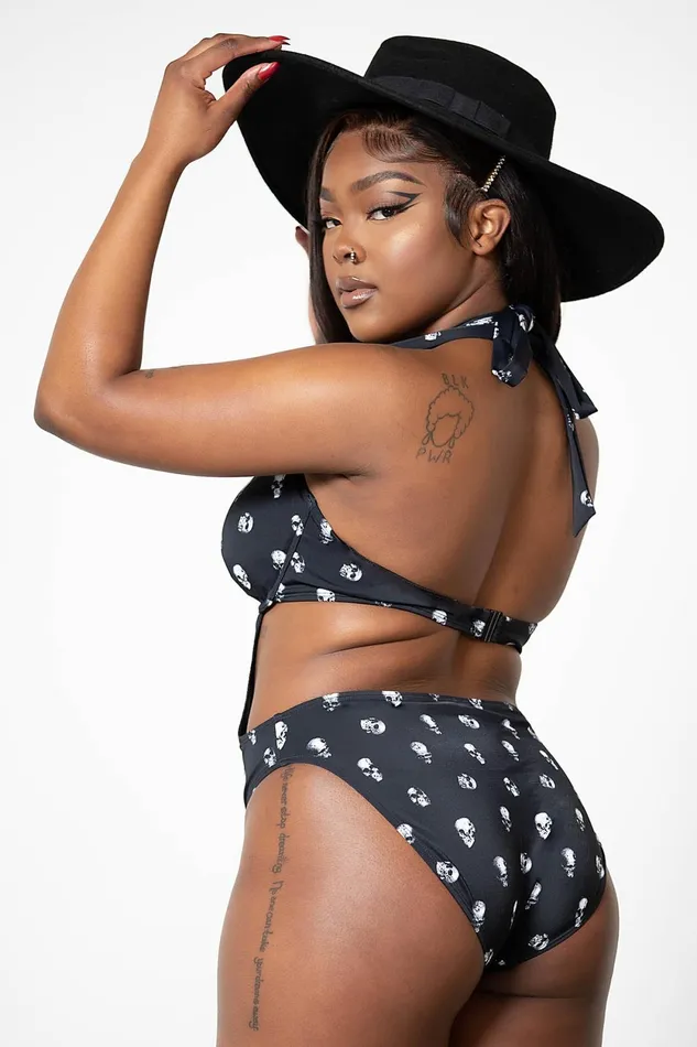 Women Swim Killstar Rebel Fate Swimsuit