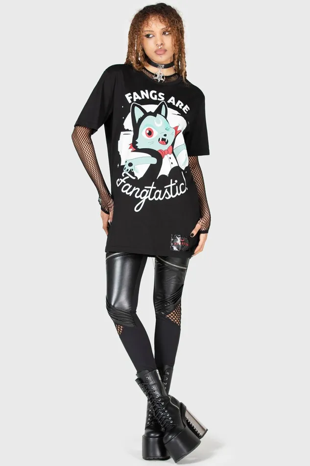 Women TShirts and Vests Killstar Fangtasy TShirt