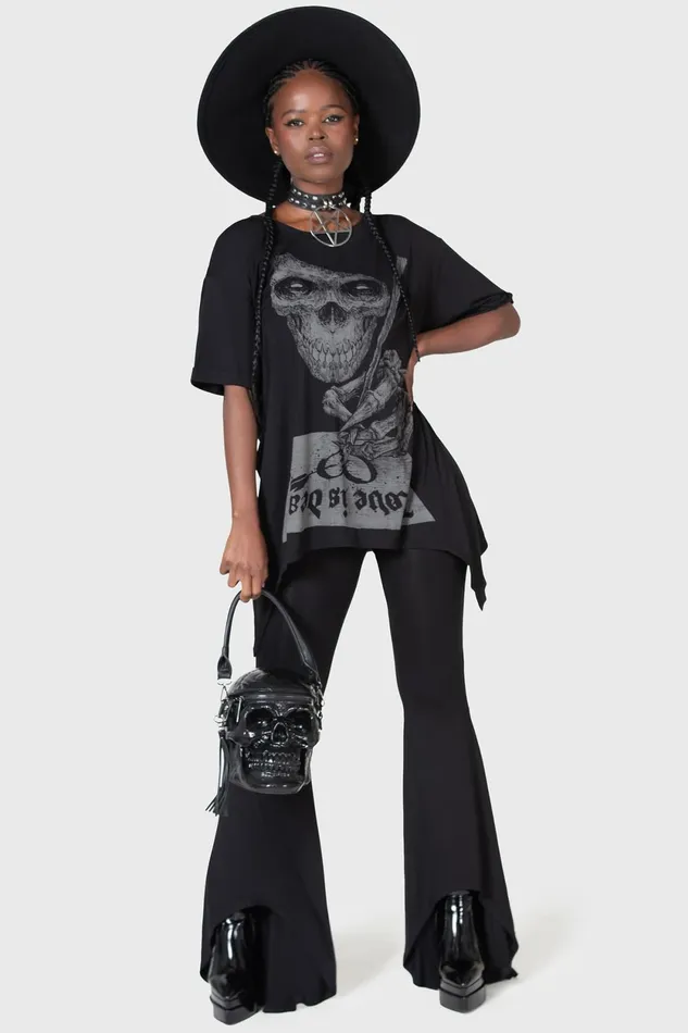 Women TShirts and Vests Killstar Love Is Dead TShirt