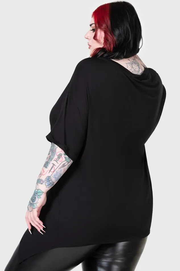 Women TShirts and Vests Killstar Love Is Dead TShirt