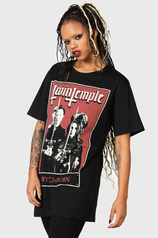 Women TShirts and Vests Killstar Noctem TShirt