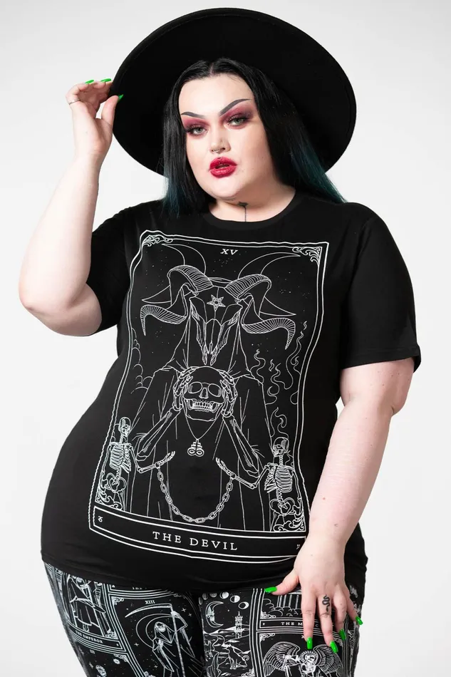 Women TShirts and Vests Killstar Soul Card TShirt