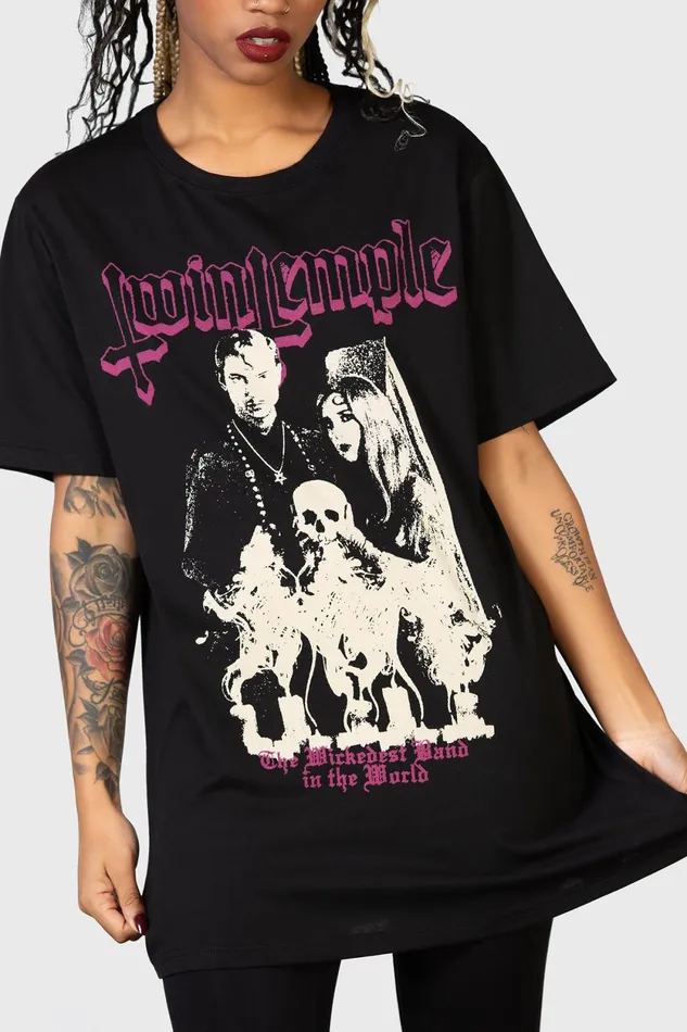 Women TShirts and Vests Killstar Wickedest TShirt