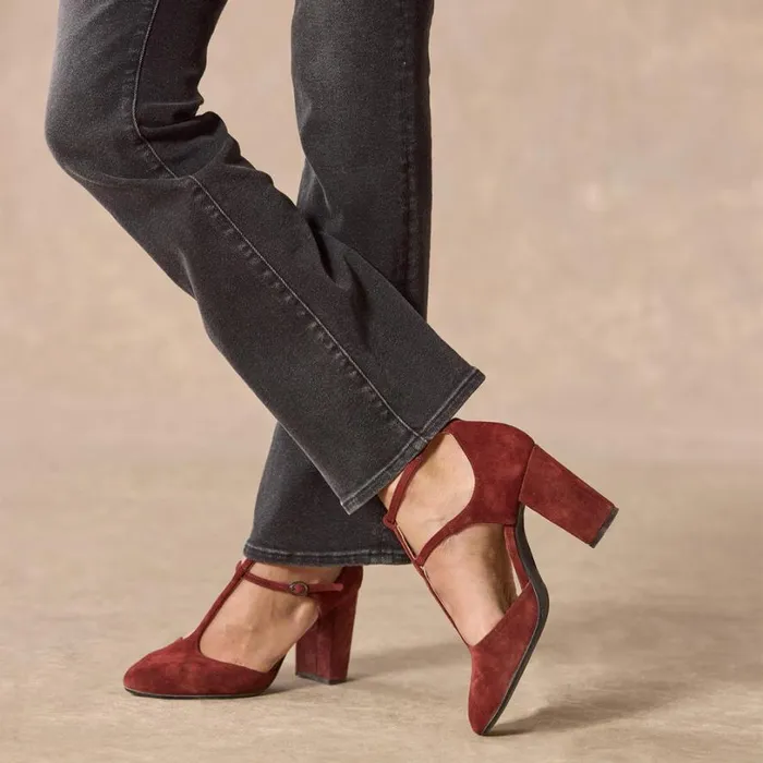 Women Tatiana TStrap Heels Russet Sundance Catalog Shoes Women Tatiana TStrap Heels Russet Sundance Catalog Shoes