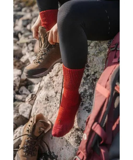 Women TK1 Adventure Wool Women Trekking Socks Smog FALKE Hiking Socks
