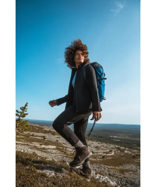 Women TK1 Adventure Wool Women Trekking Socks Smog FALKE Hiking Socks