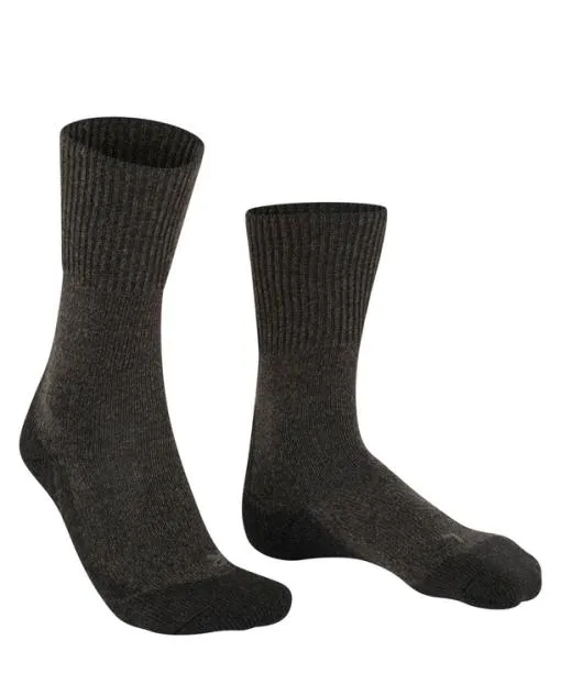 Women TK1 Adventure Wool Women Trekking Socks Smog FALKE Hiking Socks