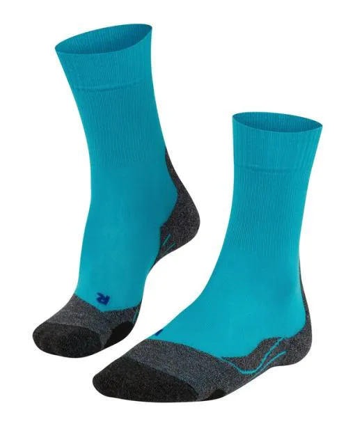 Women TK2 Explore Cool Women Trekking Socks Peacock Blue FALKE Hiking Socks