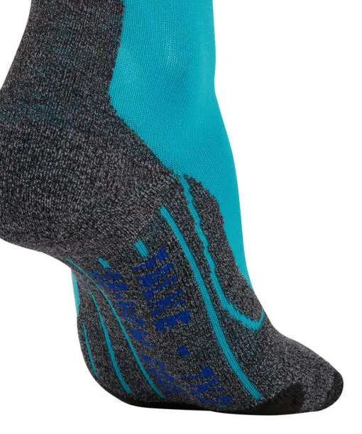 Women TK2 Explore Cool Women Trekking Socks Peacock Blue FALKE Hiking Socks