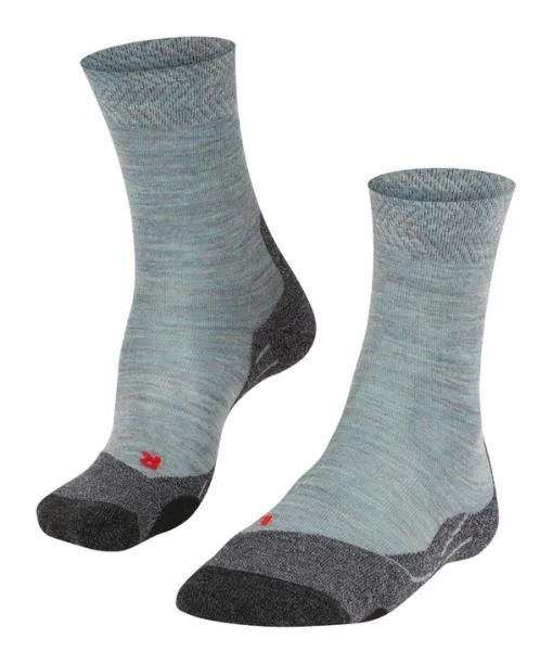 Women TK2 Explore Melange Women Trekking Socks Smoke Blue FALKE Hiking Socks