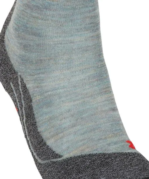 Women TK2 Explore Melange Women Trekking Socks Smoke Blue FALKE Hiking Socks