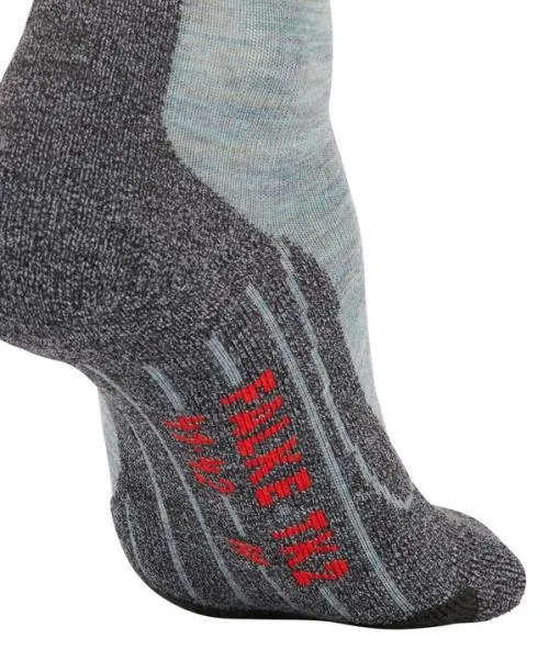 Women TK2 Explore Melange Women Trekking Socks Smoke Blue FALKE Hiking Socks