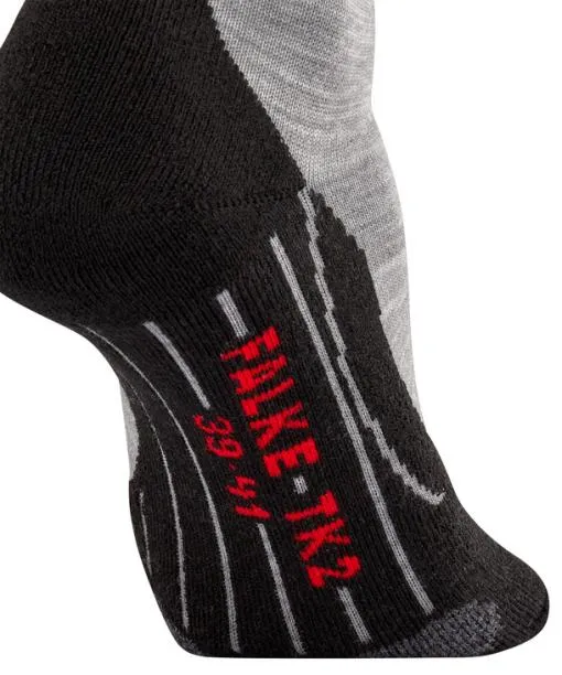 Women TK2 Explore Women Trekking Socks Light Grey FALKE Hiking Socks