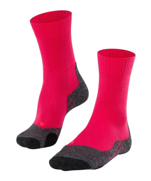 Women TK2 Explore Women Trekking Socks Rose FALKE Hiking Socks