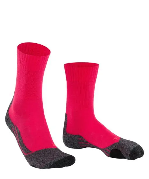 Women TK2 Explore Women Trekking Socks Rose FALKE Hiking Socks