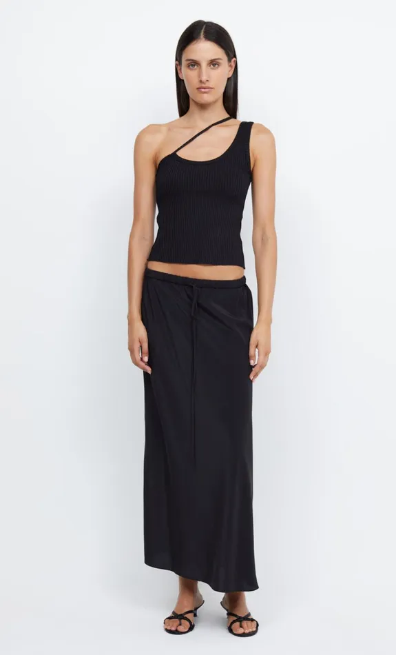Women Tops Bec Bridge ANASTASIA ASYM TOP Black