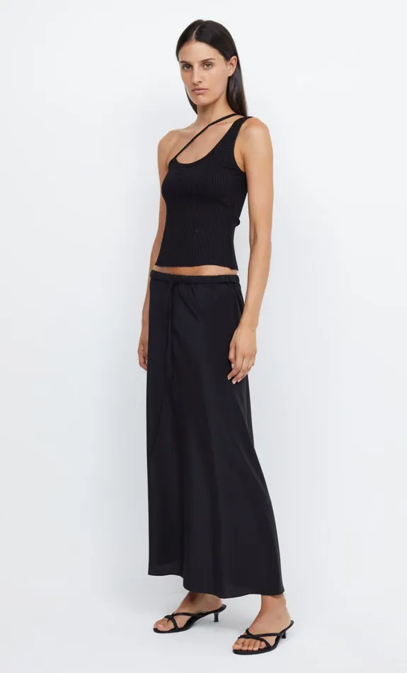 Women Tops Bec Bridge ANASTASIA ASYM TOP Black